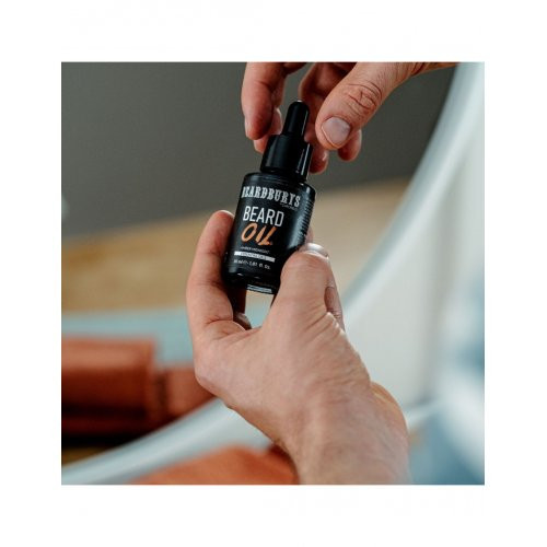 Beardburys Amber Midnight Beard Oil Barzdos ir ūsų serumo aliejus 30ml