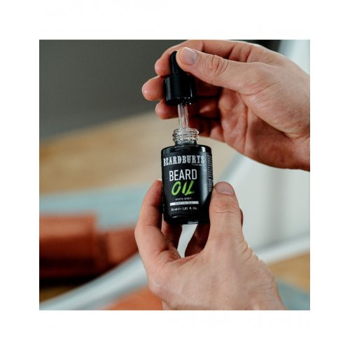 Beardburys Mystic Spirit Beard Oil Barzdos ir ūsų serumo aliejus 30ml