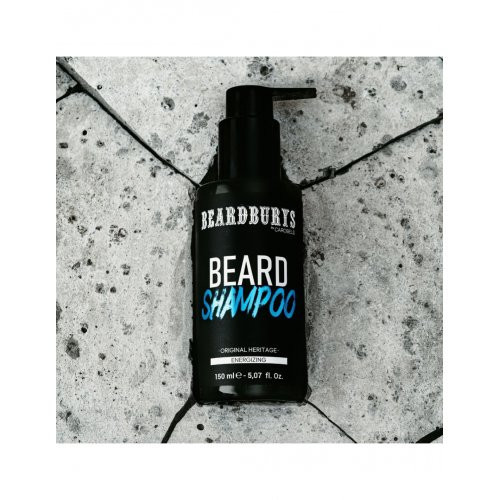 Beardburys Original Heritage Energizing Beard Shampoo Šampūnas veidui ir barzdai 150ml
