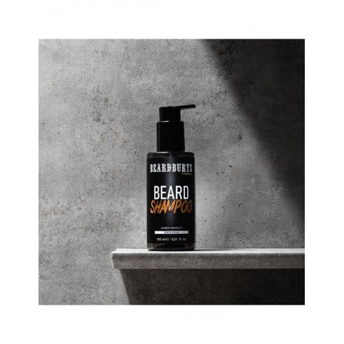 Beardburys Amber Midnight Energizing Beard Shampoo Šampūnas veidui ir barzdai 150ml