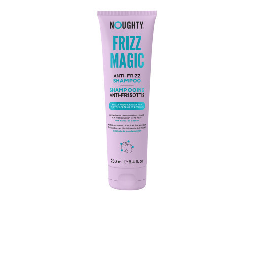 Noughty Frizz Magic Anti-Frizz Shampoo Glotninamasis šampūnas su marulos aliejumi ir japoninių ridikų ekstraktais 250ml