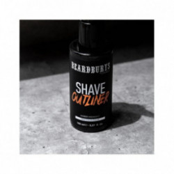 Beardburys Amber Midnight Precision Shaving Gel Outliner Skutimosi gelis 150ml