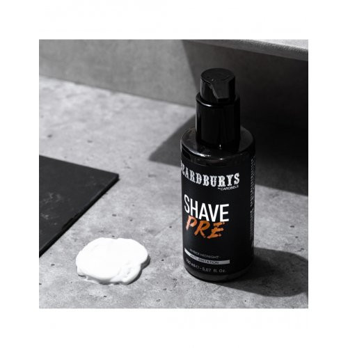 Beardburys Amber Midnight Anti-Irritation Pre-Shave Cream Kremas prieš skutimąsi 150ml