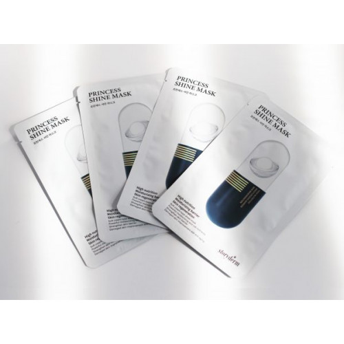 Storyderm Princess Shine Mask Lakštinė veido kaukė nuo raukšlių 1 vnt.