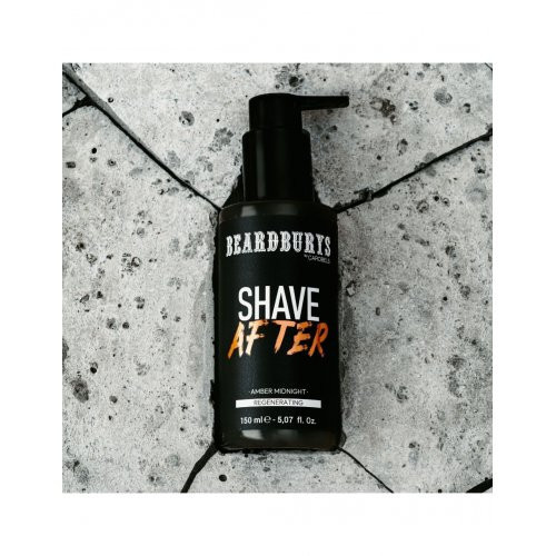 Beardburys Amber Midnight Regenerating After Shave Regeneruojantis kremas po skutimosi 150ml