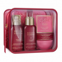 Baylis & Harding Midnight Cherry Luxury Travel Wash Bag Gift Set Dovanų rinkinys