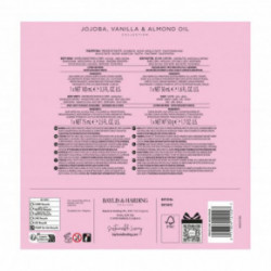 Baylis & Harding Jojoba, Vanilla & Almond Oil Luxury Travel Wash Bag Gift Set Dovanų rinkinys