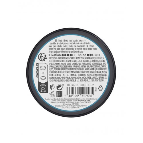 Beardburys Fiber-Flex Hair Fibrous Paste Apimties plaukams suteikianti pomada 100ml