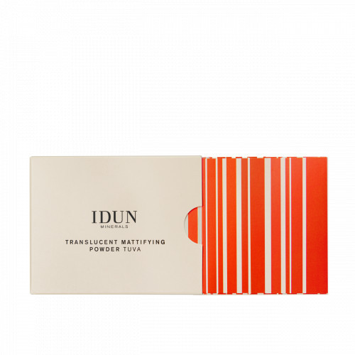 IDUN Mattifying Mineral Powder Kompaktinė skaidri pudra 3.5g