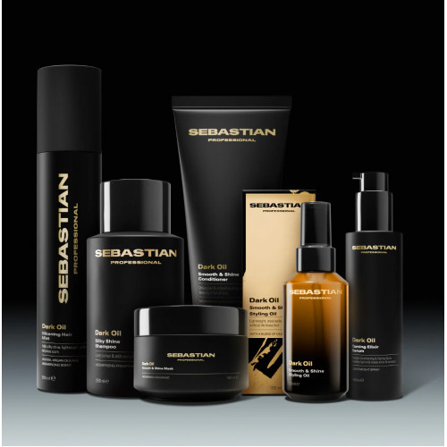 Sebastian Professional Dark Oil Silkening Mist Glotnumo ir spindesio suteikianti plaukų dulksna 200ml