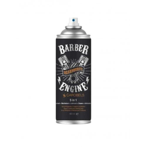 Beardburys Clipper Cleaning Spray 5in1 Barber Engine Kirpimo mašinėlės valiklis 400ml