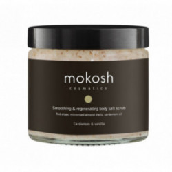 Mokosh Smoothing & Regenerating Body Salt Scrub Cardamom & Vanilla Kūno šveitiklis 300g