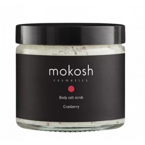 Mokosh Body Salt Scrub Cranberry Kūno šveitiklis 300g