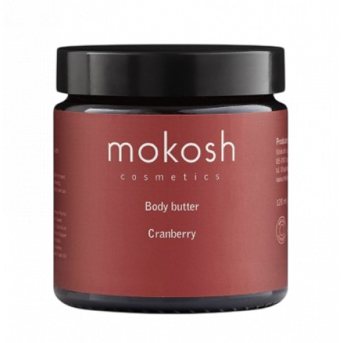 Mokosh Body Butter Cranberry Kūno sviestas 120ml