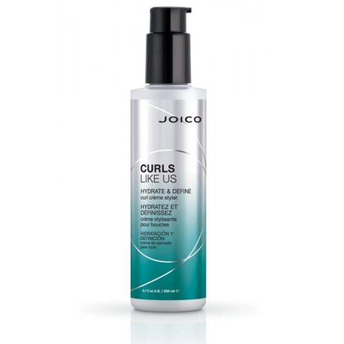 Joico Curls Like Us Hydrate & Define Curl Crème Styler Garbanų kremas 200ml