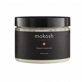 Mokosh Bath & Scrub Salt Orange & Cinnamon Keha- ja vannisool 600g