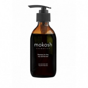 Mokosh Shampoo For Fine, Oily And Flat Hair Šampūnas riebiems plaukams 200ml