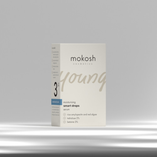 Mokosh Young Smart Drops Moisturizing Serum Drėkinamasis veido serumas 30ml