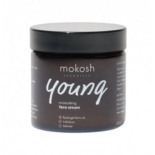 Mokosh Young Moisturizing Face Cream Drėkinamasis veido kremas 60ml