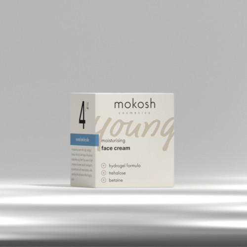 Mokosh Young Moisturizing Face Cream Drėkinamasis veido kremas 60ml