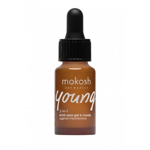 Mokosh Young SOS Spot Gel & Mask Against Imperfections Gelis/kaukė nuo spuogų 12ml