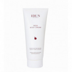 IDUN Rich Body Cream Maitinamasis kūno kremas su sviestmedžių ir avižų aliejais 200ml