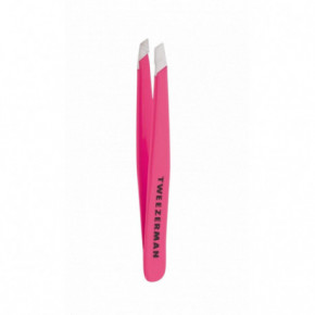 Tweezerman Pink Classic Mini Slant Tweezer Pincete, rozā 1gab.