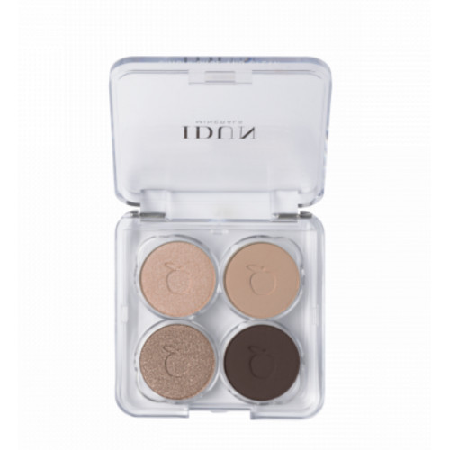 IDUN 4-color Eye Shadow Palette Mineraliniai 4 spalvų akių šešėliai 4g