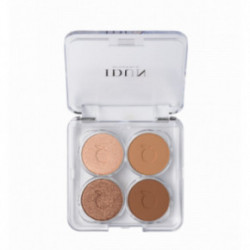 IDUN 4-color Eye Shadow Palette Mineraliniai 4 spalvų akių šešėliai 4g