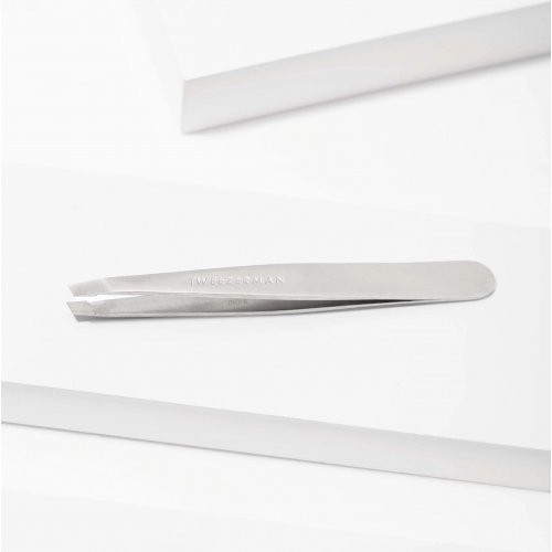 Tweezerman Stainless Steel Classic Slant Tweezer Pincetas, nerūdijančio plieno 1 vnt.
