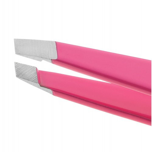 Tweezerman Pink Classic Slant Tweezer Pincetas, rožinis 1 vnt.