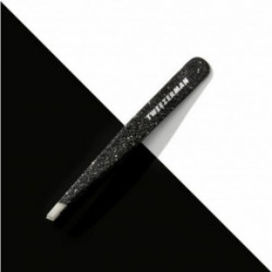 Tweezerman Sparkling Black Classic Slant Tweezer Pincetas, blizgantis 1 vnt.