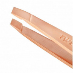 Tweezerman Rose Gold Classic Mini Slant Tweezer Pincetas, rožinio aukso 1 vnt.