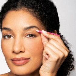 Tweezerman Pink Classic Mini Slant Tweezer Pincetas, rožinis 1 vnt.