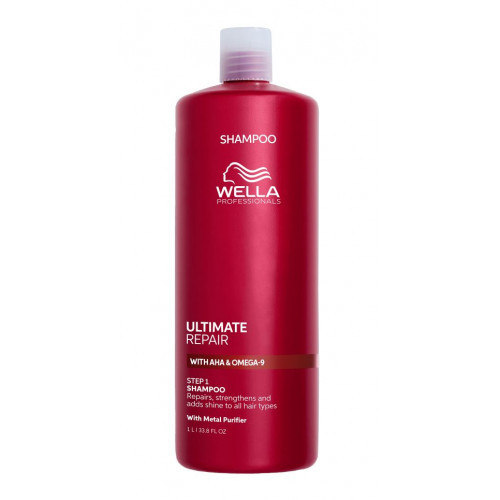 Wella Professionals Ultimate Repair Shampoo Intensyvaus poveikio šampūnas pažeistiems plaukams 250ml