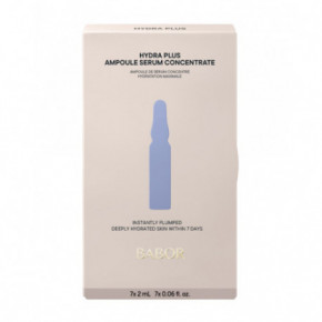 Babor Hydra Plus Ampoule Concentrate Drėkinančios ampulės veidui