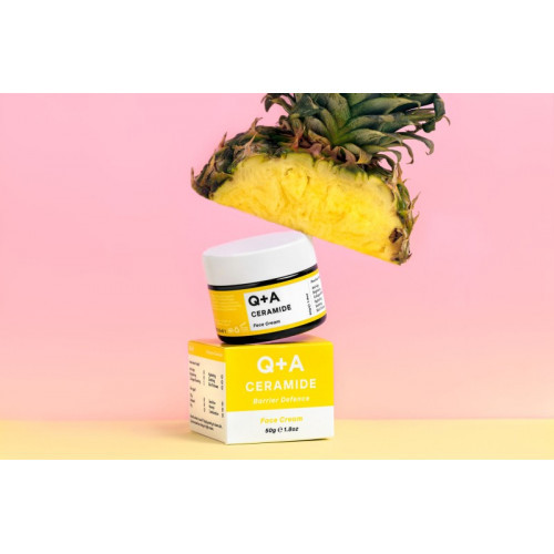 Q+A Ceramide Barrier Defence Face Cream Veido kremas su keramidais 50g