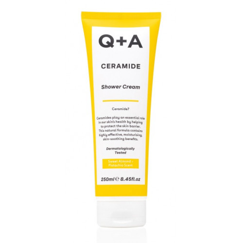 Q+A Ceramide Shower Cream Kūno prausiklis su keramidu 250ml