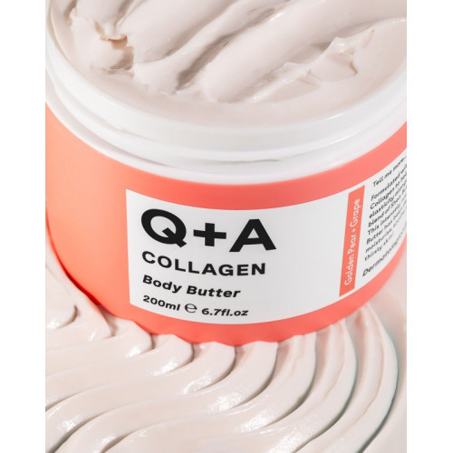Q+A Collagen Body Butter Kūno sviestas su kolagenu 200ml
