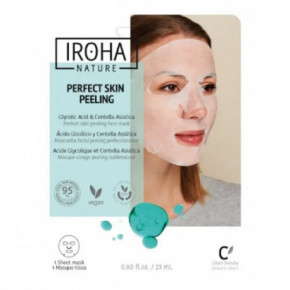 IROHA Tissue Face Mask With Glycolic Acid & Centella 23ml