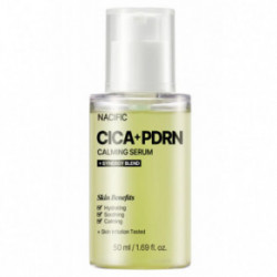 NACIFIC Cica + PDRN Calming Serum Raminamasis veido serumas 50ml