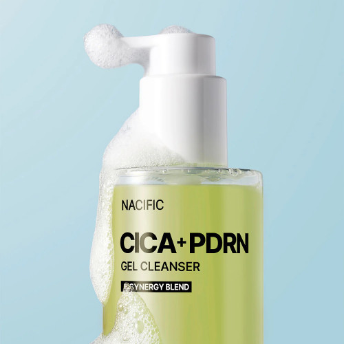 NACIFIC Cica + PDRN Gel Cleanser Raminamasis veido prausiklis 200ml