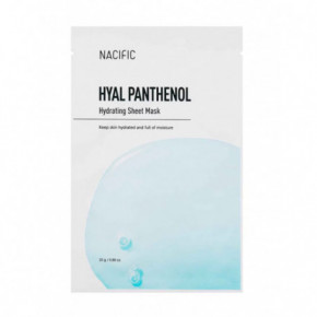 NACIFIC Hyal Panthenol Hydrating Drėkinamoji lakštinė veido kaukė 25g