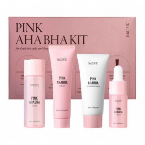 NACIFIC Pink AHA BHA Kit Odos priežiūros priemonių rinkinys
