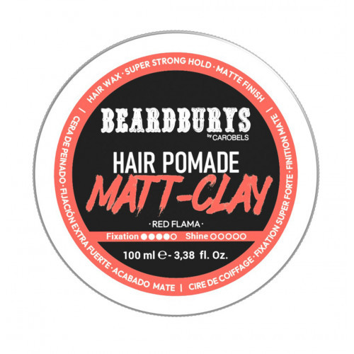 Beardburys Matt Clay Plaukų formavimo molis 100ml