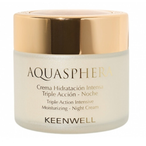 Keenwell Aquasphera Intensive Moisturizing Night Cream Intensyviai drėkinantis naktinis kremas 80ml