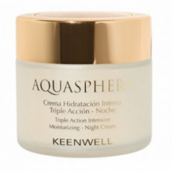 Keenwell Aquasphera Intensive Moisturizing Night Cream Intensyviai drėkinantis naktinis kremas 80ml