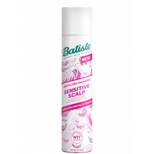 Batiste Gentle Dry Shampoo Sensitive Scalp Sausas šampūnas jautriai galvos odai 200ml