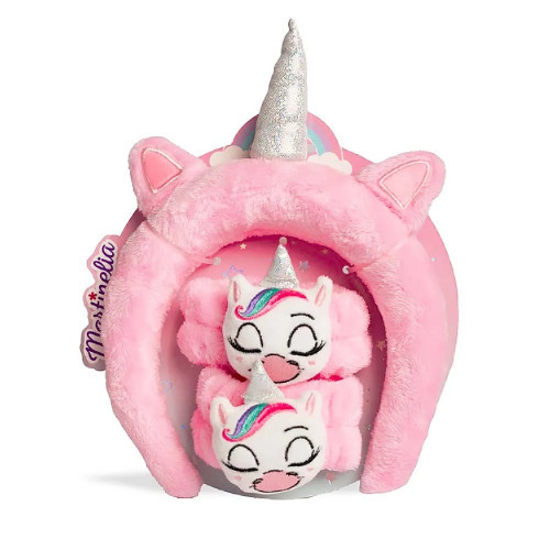Martinelia Unicorn Headband + Wristbands Set Lankelis plaukams + apyrankės vaikams 1 vnt.