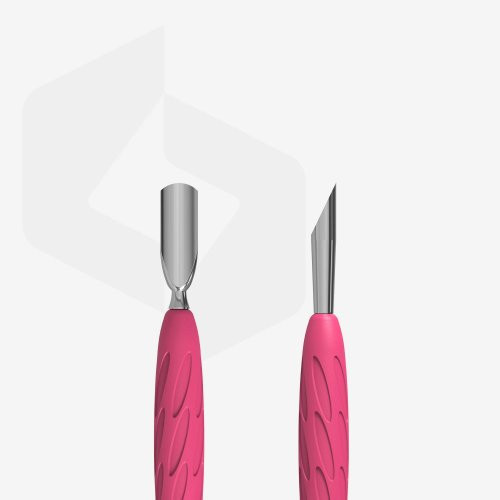 Staleks Uniq 10 Type 2 Manicure Pusher Gummy Manikiūro įrankis nagų odelių priežiūrai Yellow